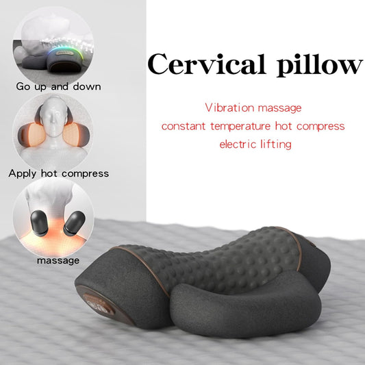 Smart Pillow with Heating and Massage