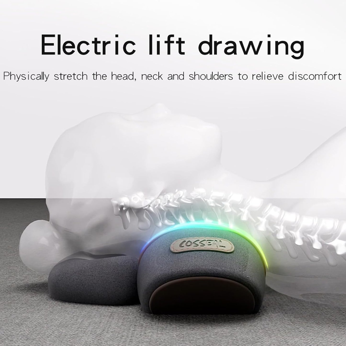 Smart Pillow with Heating and Massage