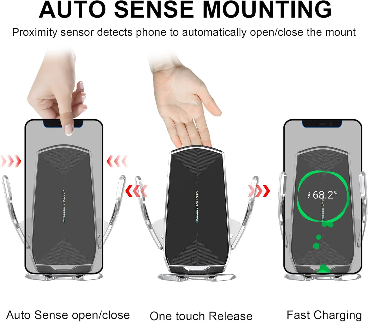 Automatic Car Phone Holder with Proximity Sensor