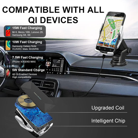 Automatic Car Phone Holder with Proximity Sensor